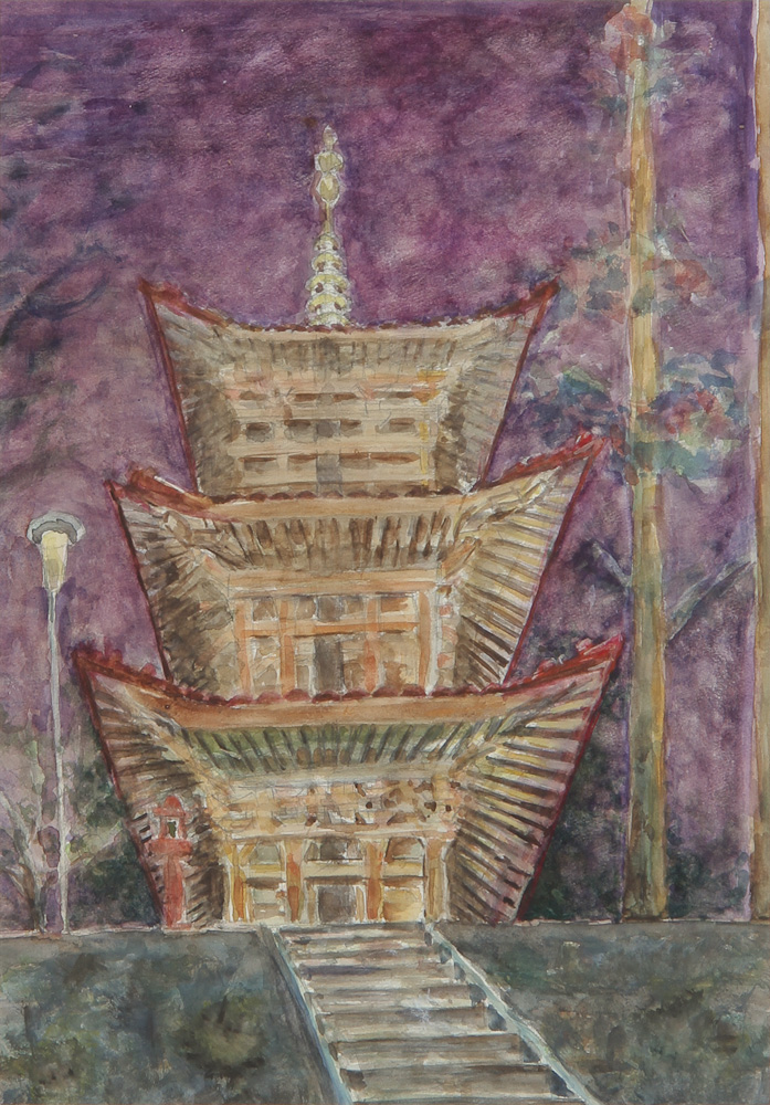 大橋輝雄「静」