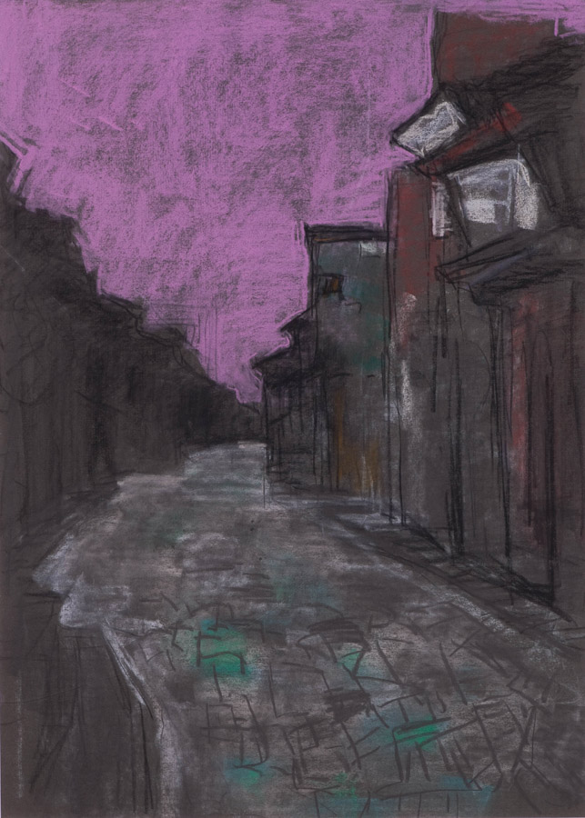 磯部正子　金屋町風景