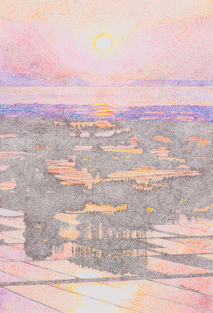 木村勲　入善夕景