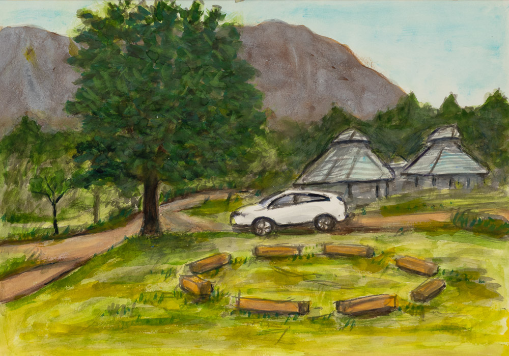 舘昭次　割山森林公園