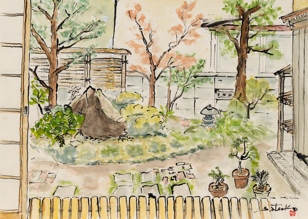 真田敦子　母ちゃんいい庭だのう！