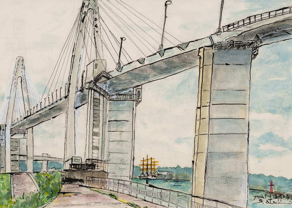 真田敦子　プロムナード堀岡からの景